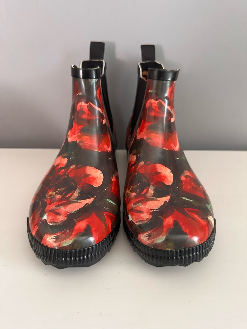 Cougar - Women’s, Chelsea, Vibrant Floral, Pull On, Rain Boots, Size 7, Like New